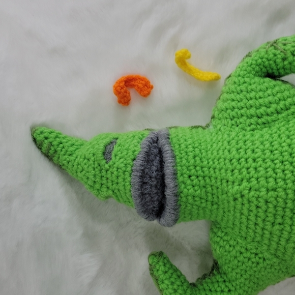 Nightmare Before Christmas Oogie Boogie Crochet Stuffed Animal - Picture 5 of 6